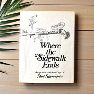 Where the Sidewalk Ends – Shel Silverstein – Vintage Hardcover w/ Dust Jacket